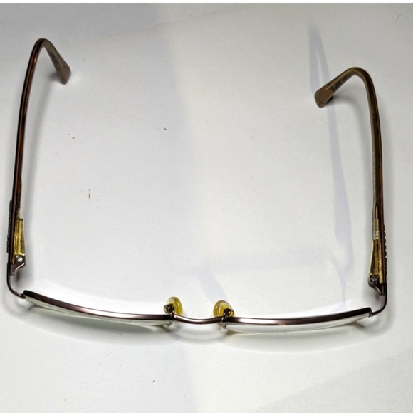 Burberry Vintage Half Rimless Eye Glasses with Case -Authentic - Picture 4 of 8